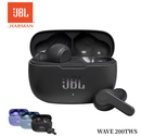 Fone de Ouvido JBL Wave 200TWS – Bluetooth 5.0, Graves Potentes, Cancelamento de Ruído e Estojo de Carga