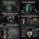 Smartwatch Militar Masculino 1.96” – AMOLED, GPS, Chamadas Bluetooth, 100+ Esportes, IP68/5ATM e Monitoramento 24h