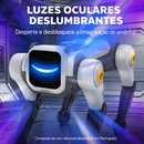 Cachorro Robô Inteligente RC com IA – Controle Remoto, Comandos de Voz, Dança, Canta e Programável