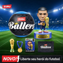 Mini Jogador de Futebol Surpresa ZURU World Cup Ballers 2026 – Blind Box com Acessórios Colecionáveis
