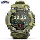 Smartwatch LOKMAT ATTACK – Tela Touch Completa, Monitoramento de Saúde e Resistência IP68