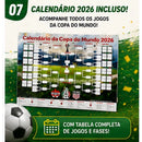 Kit Torcedor Brasil 2026 – Edição Premium com 12 Itens + Frete Grátis
