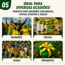 Kit Torcedor Brasil 2026 – Edição Premium com 12 Itens + Frete Grátis